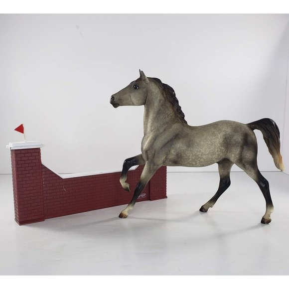 Breyer Other - Breyer Horse Classic Hugo Saddle Club Eventing Dapple Grey Black Beauty #61105